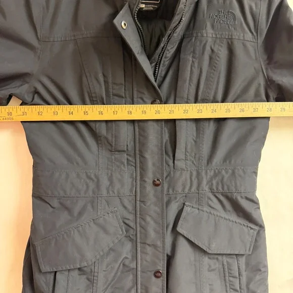 North Face Arctic Goose Down Parka Hyvent Jacket Black Womens S Gorpcore Outdoor - Picture 10 of 13